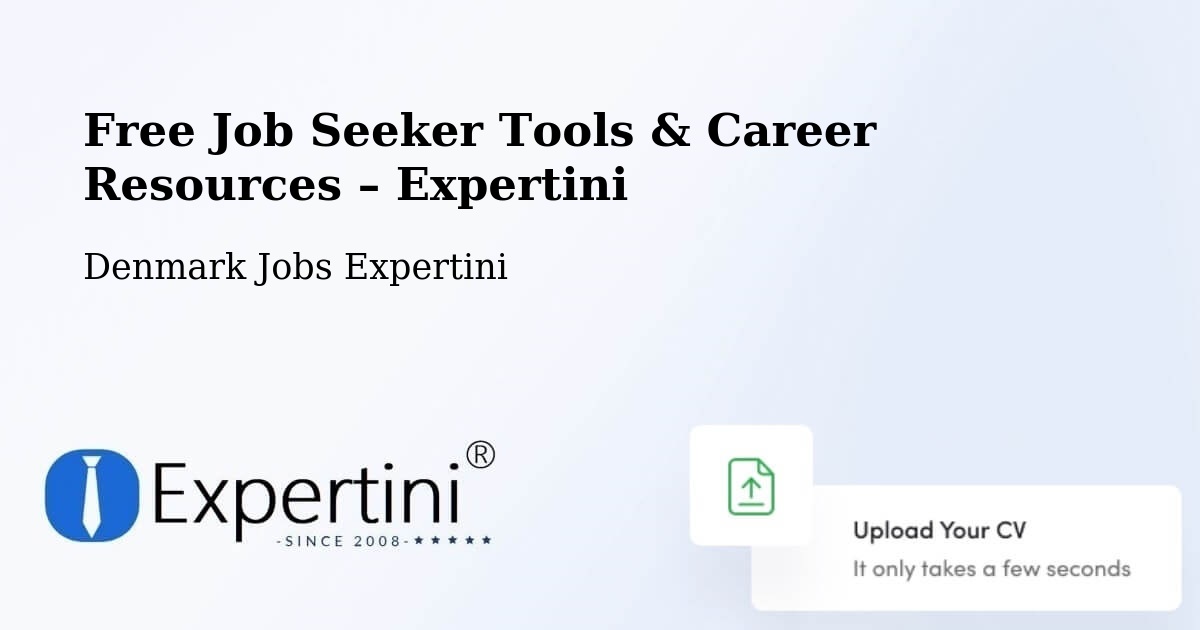 Free Job Seeker Tools & Career Resources – Skælskør - Skælskør, Denmark Jobs Expertini