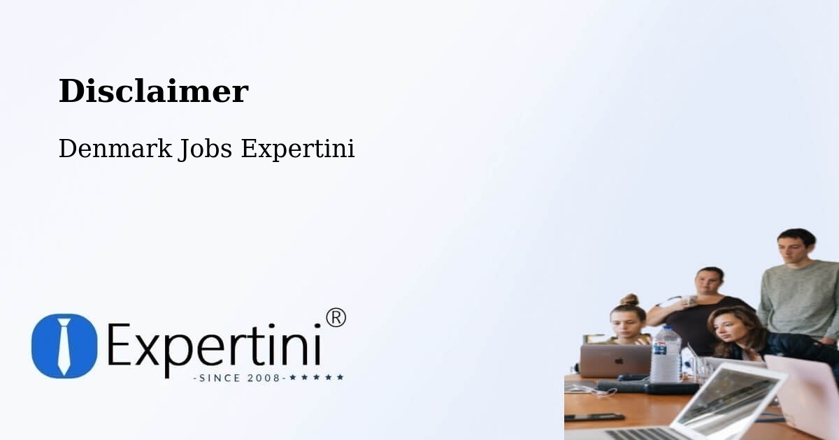 Disclaimer – Skælskør - Denmark Jobs Expertini